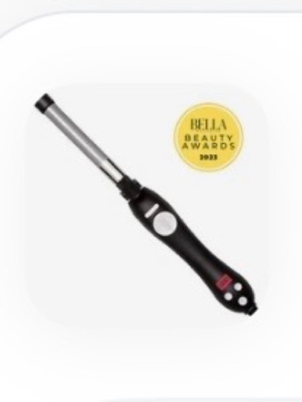 The Beachwaver Co. Black and Silver Mini Curling Wand